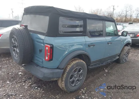 2022 Ford Bronco Big Bend z USA, uszkodzony, nr VIN 1FMDE5BH7NLA85701